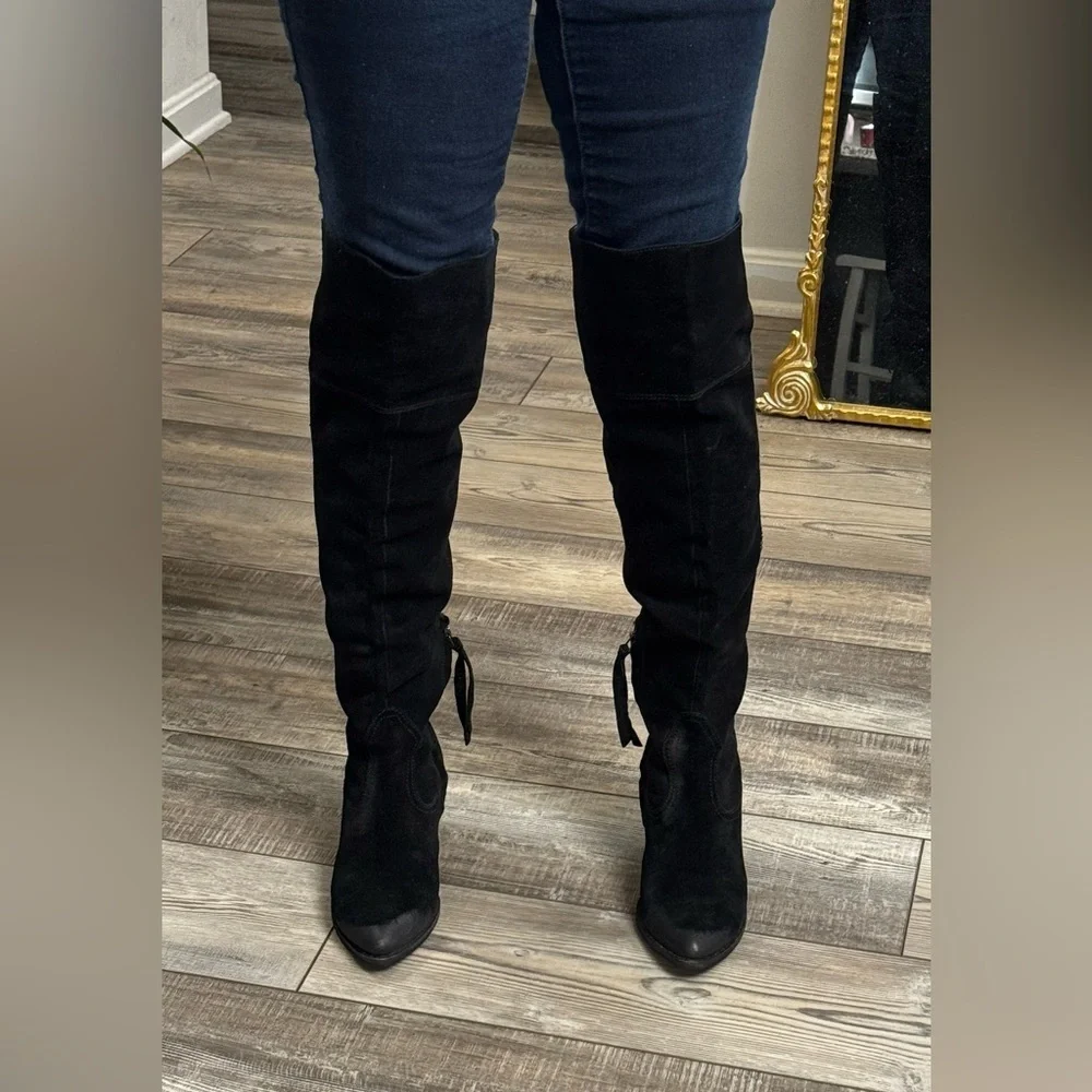 Dolce Vita Black Over-the-Knee Boots